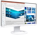 EIZO FlexScan EV2480-WT - monitor LCD IPS 23,8", 1920 x 1080 (16:9), IPS, flicker free, autoregulacja jasności, złącza USB-C (po